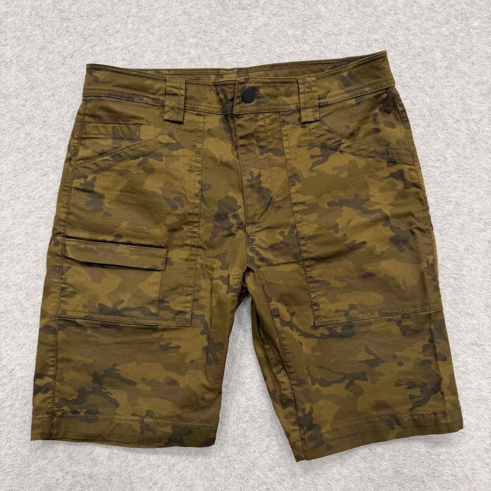 Mission Workshop Shorts Mens 29 Green Camo Chino